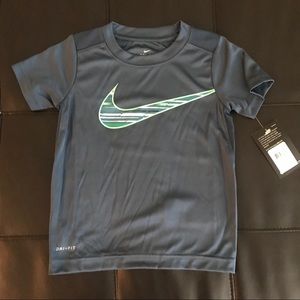Brand New Toddlers Boys Nike Dri-Fit tech shirt